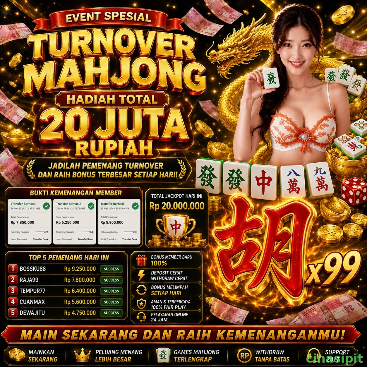 cinasipit: Temukan Kesenangan Bermain Game Arcade Kini Juga!